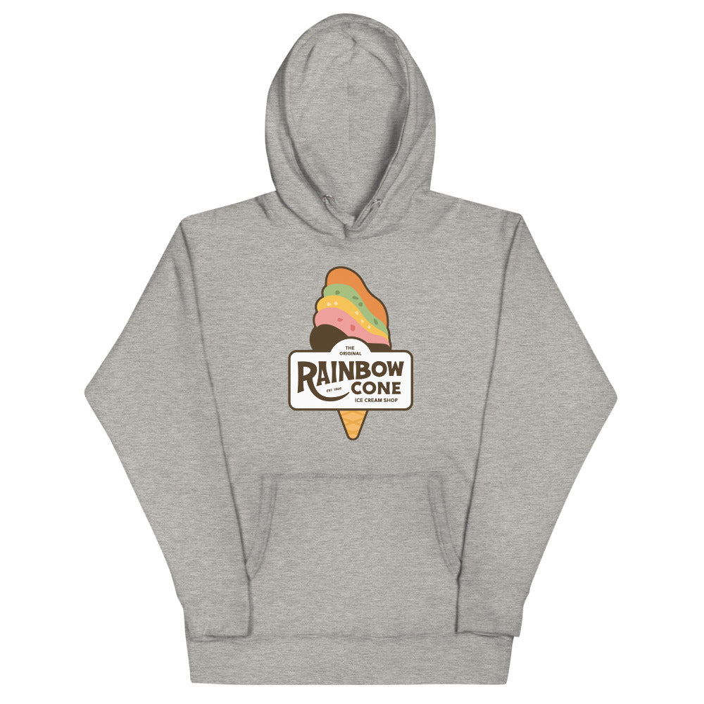 Original Rainbow Cone Logo Hoodie